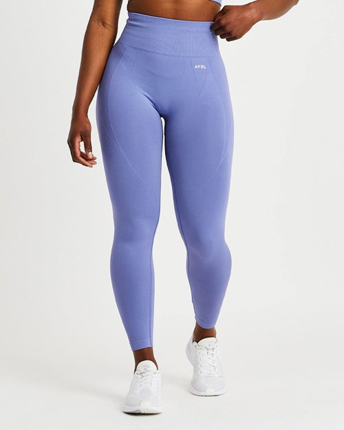 AYBL Balance V2 Seamless Leggings Blå | 0936-MZCXF