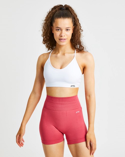 AYBL Essential V Neck Sports Bra Vita | 0493-MUJKR