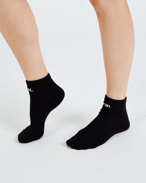 AYBL Everyday Trainer Socks (3 Pack) Svarta | 3824-SFTZL