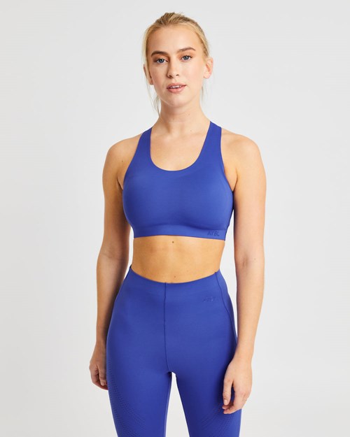 AYBL Fusion Sports Bra Blå | 2903-MNVPL