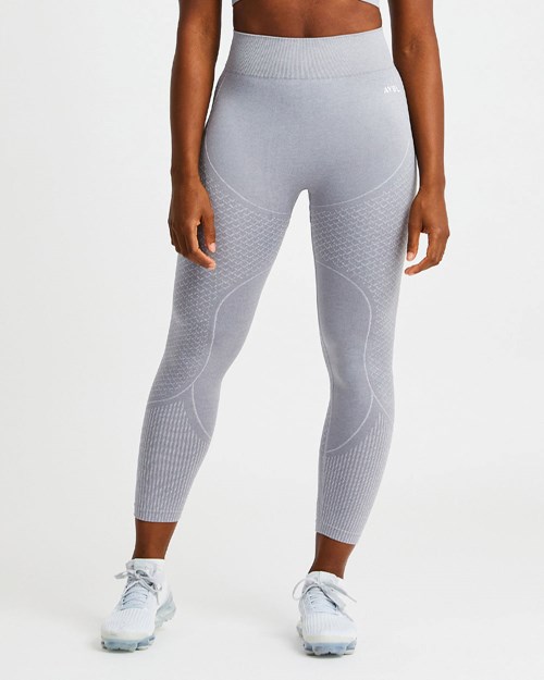 AYBL Impact Seamless Leggings Grå | 4352-SOWTM