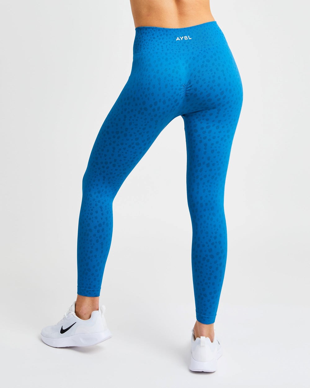 AYBL Leggings Återförsäljare - Evolve Speckle Seamless Leggings Dam Blå